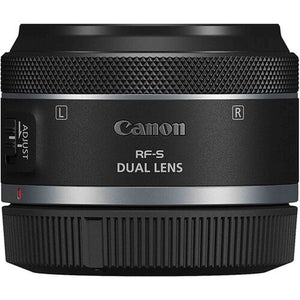 Canon RF-S 7.8mm f/4 STM Dual Lens Canon RF + Lens Filter Kit + Cleaning Kit + More Canon