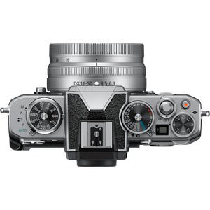 Nikon Zfc Mirrorless Camera with 16-50mm Lens Silver 1675 + FTZ II Adapter + More
