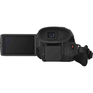 Panasonic HC-X1600 UHD 4K HDMI Lightweight Compact Camcorder with 24x Zoom + Mic - Bundle Panasonic