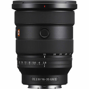 Sony FE 16-35mm f/2.8 GM II Lens Sony E SEL1635GM2 + 64GB Card + More - Bundle Sony