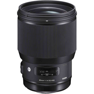 Sigma 85mm f/1.4 DG HSM Art Lens for Nikon F Bundle Sigma
