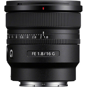 Sony FE 16mm f/1.8 G Lens Sony E | Fast, Compact & Weather-Sealed + More - Reconditioned