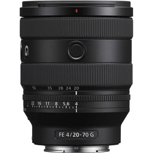 Sony FE 20-70mm f/4 G Lens Sony E SEL2070G + Filter Kit + Lens Pouch + More - Bundle Sony