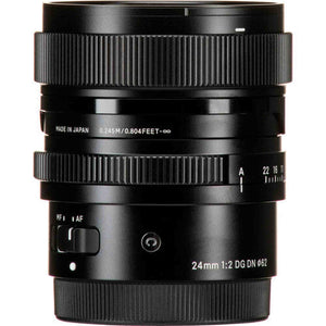 Sigma 24mm f/2 DG DN Contemporary Lens for Sony E Bundle Sigma