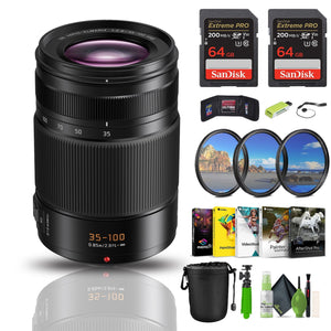 Panasonic LUMIX Micro Four Thirds Camera Lens, Leica DG Vario-ELMARIT 35-100mm / F2.8 / Power O.I.S. - H-ES35100 Panasonic