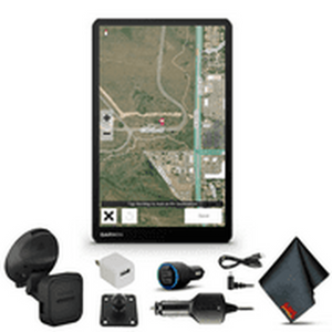 Garmin RV 1095 MT-S with USB Car and Wall Adapters and 6Ave Cleaning Cloth Garmin