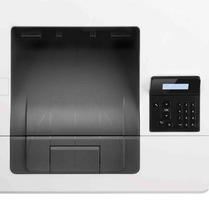 HP LaserJet Pro M501dn Monochrome Laser Printer J8H61A With Power Strip Surge Protector