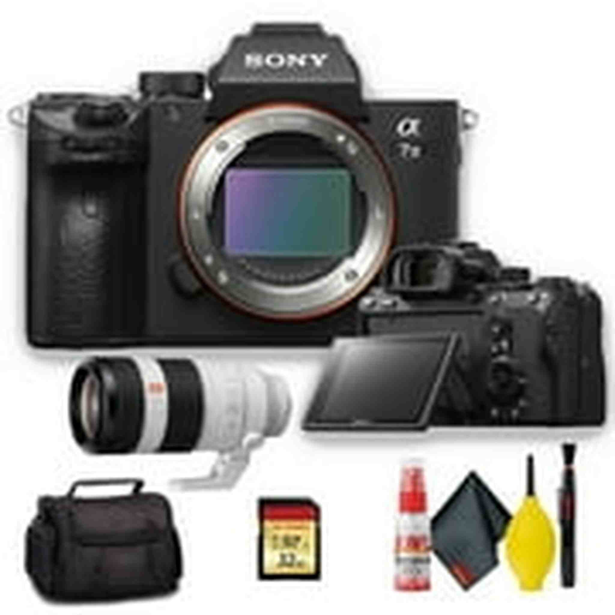 Sony Alpha a7 III Mirrorless Digital Camera with 100-400mm f/4.5-5.6 Lens - Kit Sony