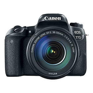 Canon EOS 77D EF-S 18-135 IS USM Kit Renewed - Reconditioned Canon