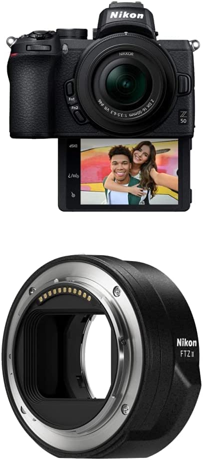 Nikon Z 50 DX-Format Mirrorless Camera w/NIKKOR Z DX 16-50mm f/3.5