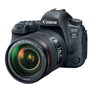 Canon EOS 6D Mark II DSLR Camera with EF 24-105mm USM Lens - WiFi Enabled Renewed - Reconditioned Canon