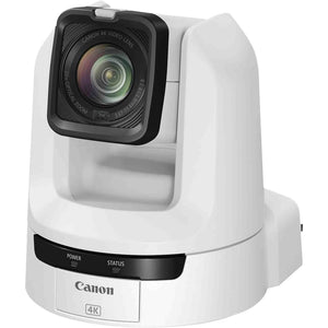 Canon CR-N100 PTZ Camera White , 20x Optical Zoom, 4K UHD Video, Professional Productions, House of Worship, Education, Broadcast, Corporate, Events - Reconditioned
