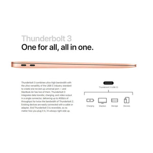 Apple 13.3" MacBook Air Newest Model 2018 | Gold | 256 GB | Bundle06 Apple