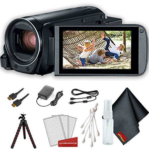 Canon VIXIA HF R800 Camcorder Black Basic Accessory Bundle Canon