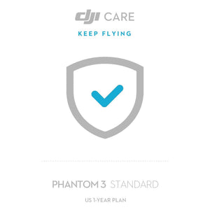 DJI CP.QT.000194 Phantom 3 Standard DJI Care, 1 Year Version White/Blue