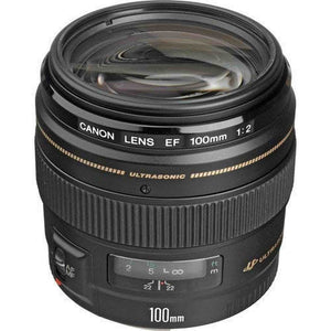 Canon EF 100mm f/2 USM Lens International Version No warranty - Used Canon