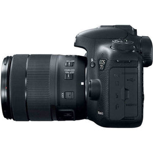 Canon EOS 7D Mark II DSLR Camera with 18-135mm f/3.5-5.6 IS USM Lens & W-E1 Wi-Fi Adapter Intl Model Deluxe Bundle Canon