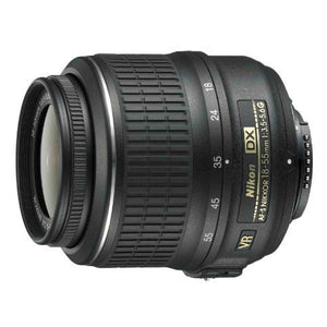Nikon 18-55mm f/3.5-5.6G AF-S DX VR Nikkor Zoom Lens - White Box New Bulk Packaging - Used Nikon