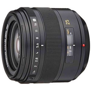 Panasonic LEICA D SUMMILUX 25mm/F1.4 ASPH L-X025 - International Version, No warranty Panasonic