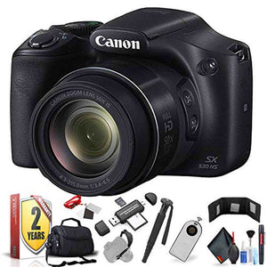 Canon PowerShot SX530 HS Digital Camera International Model with Extra Accessory Bundle Canon