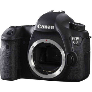 Canon EOS 6D DSLR Camera 8035B002 W/Bag, Extra Battery, LED Light, Mic, Filters and More - Advanced Bundle - Used Canon