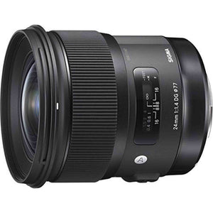 Sigma 24mm f/1.4 DG HSM Art Lens for Canon EF Certified Refurbished - Reconditioned Sigma