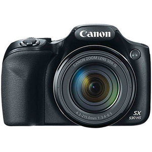 Canon PowerShot SX530 Digital Camera w/ 50X Optical Zoom - Wi-Fi & NFC Enabled Black - Used Canon