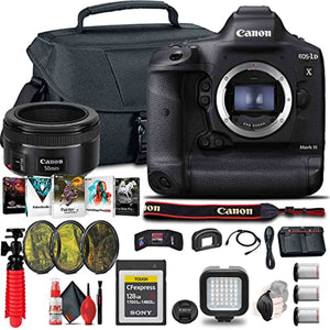 Canon EOS-1D X Mark III DSLR Camera Body Only 3829C002 + Canon EF 50mm Lens - Reconditioned Canon