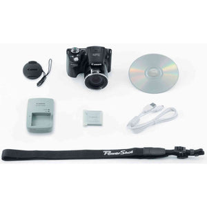 Canon PowerShot SX500 IS Digital Camera 16 MP - Used Canon