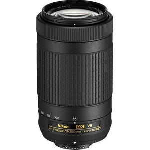 Nikon AF-P DX NIKKOR 70-300mm f/4.5-6.3G ED VR Lens for Nikon DSLR Cameras - Reconditioned Nikon