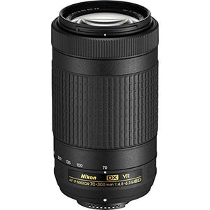 Nikon 70-300mm f/4.5-6.3G VR DX AF-P ED Zoom-NIKKOR Lens - Renewed - Reconditioned Nikon