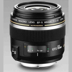 Canon EF-S 60mm f/2.8 AF USM Lens - Used