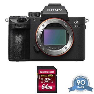 Sony Alpha a7 III Mirrorless Digital Camera Body Only - with Memory Card - RENEWED - Like New Sony