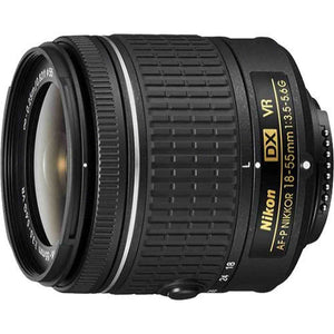 Nikon 18-55mm f/3.5-5.6G VR AF-P DX Zoom-Nikkor Lens - Certified Refurbished - Reconditioned Nikon