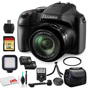 Panasonic Lumix DC-FZ80 Digital Camera DC-FZ80DK Pro Bundle