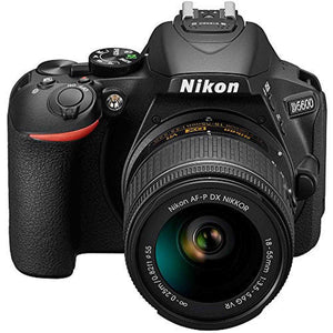 Nikon D5600 Digital SLR Camera with 18-55mm VR & 70-300mm DX AF-P Lenses - Renewed - Reconditioned Nikon