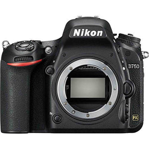Nikon D750 Digital SLR Camera Body Renewed - Reconditioned Nikon