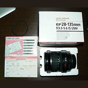 Canon EF 28-135mm f/3.5-5.6 is USM Standard Zoom Lens for Canon SLR Cameras - White Box - Used Canon
