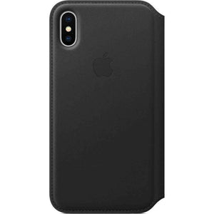 Apple Leather Folio for iPhone X - Black Renewed - Reconditioned Apple