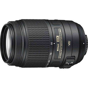 Nikon 55-300mm f/4.5-5.6G ED VR AF-S DX Nikkor Zoom Lens for Nikon Digital SLR Renewed - Reconditioned Nikon