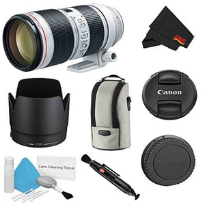 Canon EF 70-200mm f/2.8L is III USM Lens Bundle International Model