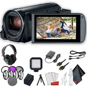 Canon VIXIA HF R800 Camcorder Black Advanced Accessory Bundle - Used Canon