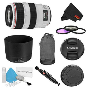 Canon EF 70-300mm f/4-5.6L is USM Lens Bundle w/ 3 Piece Filter Kit International Model - Used Canon