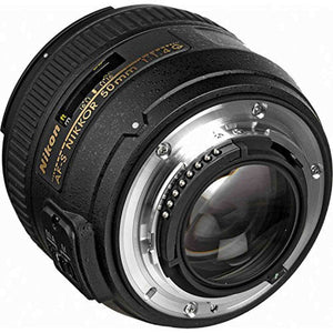 Nikon AF-S NIKKOR 50mm f/1.4G Lens with Pro Filter Certified Refurbished - Reconditioned Nikon