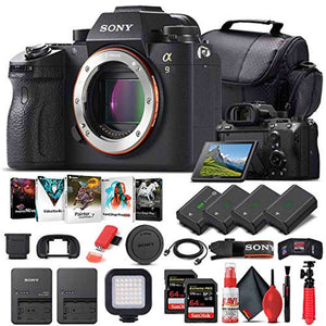 Sony Alpha a9 Mirrorless Camera Body Only ILCE9/B - Pro Bundle - Reconditioned Sony