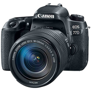 Canon EOS 77D EF-S 18-135 IS USM Kit Renewed - Reconditioned Canon