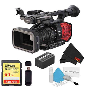 Panasonic AG-DVX200 4K Camcorder Bundle with Accessories Panasonic