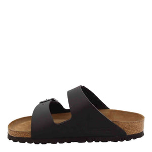 Birkenstock Women's Arizona Soft Footbed, Black Birko-Flor¿, 37 N EU
