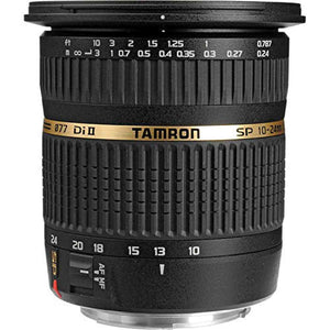 Tamron SP AF 10-24mm f / 3.5-4.5 DI II Zoom Lens for Canon DSLR Cameras - Deluxe Bundle Tamron