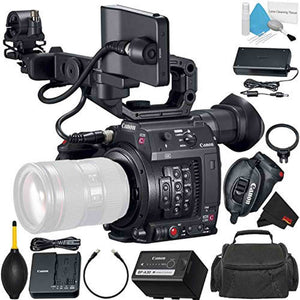 Canon EOS C200 Cinema Camera -EF-Mount International Model 2215C002 Bundle with Carrying Case + More Canon
